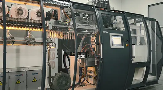 Les machines SBL produisent des emballages de tailles variables, de 50ml jusqu&rsquo;à 5 litres.
