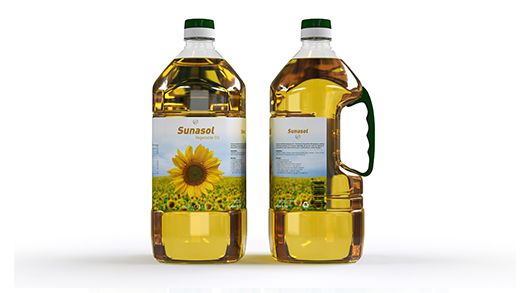 EDIBLE OIL –PET Blowing of big size container with handle
