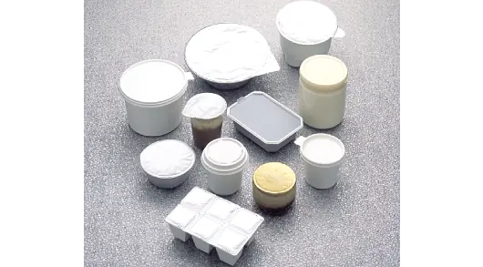 Produits laitiers en pots
