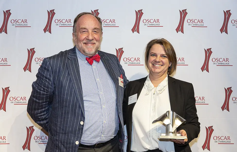 Jean-Marc Doré, President of Geppia & Delphine Gueguen, Technical Senior Manager for Sensitive Products at Serac
