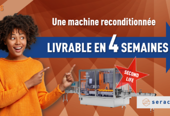 Une remplisseuse reconditionnée livrable en 4 semaines