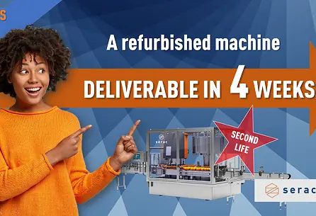 A Refurbished Filling Machine deliverable in 4 weeks