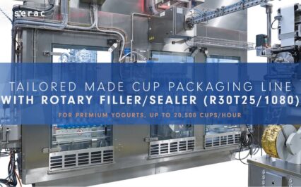 Rotary Filler-Sealer for Yogurt in Paper Cups
