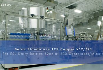 Unlock the full potential of your production line with the Standalone TCS Bottle Capper for Dairy!