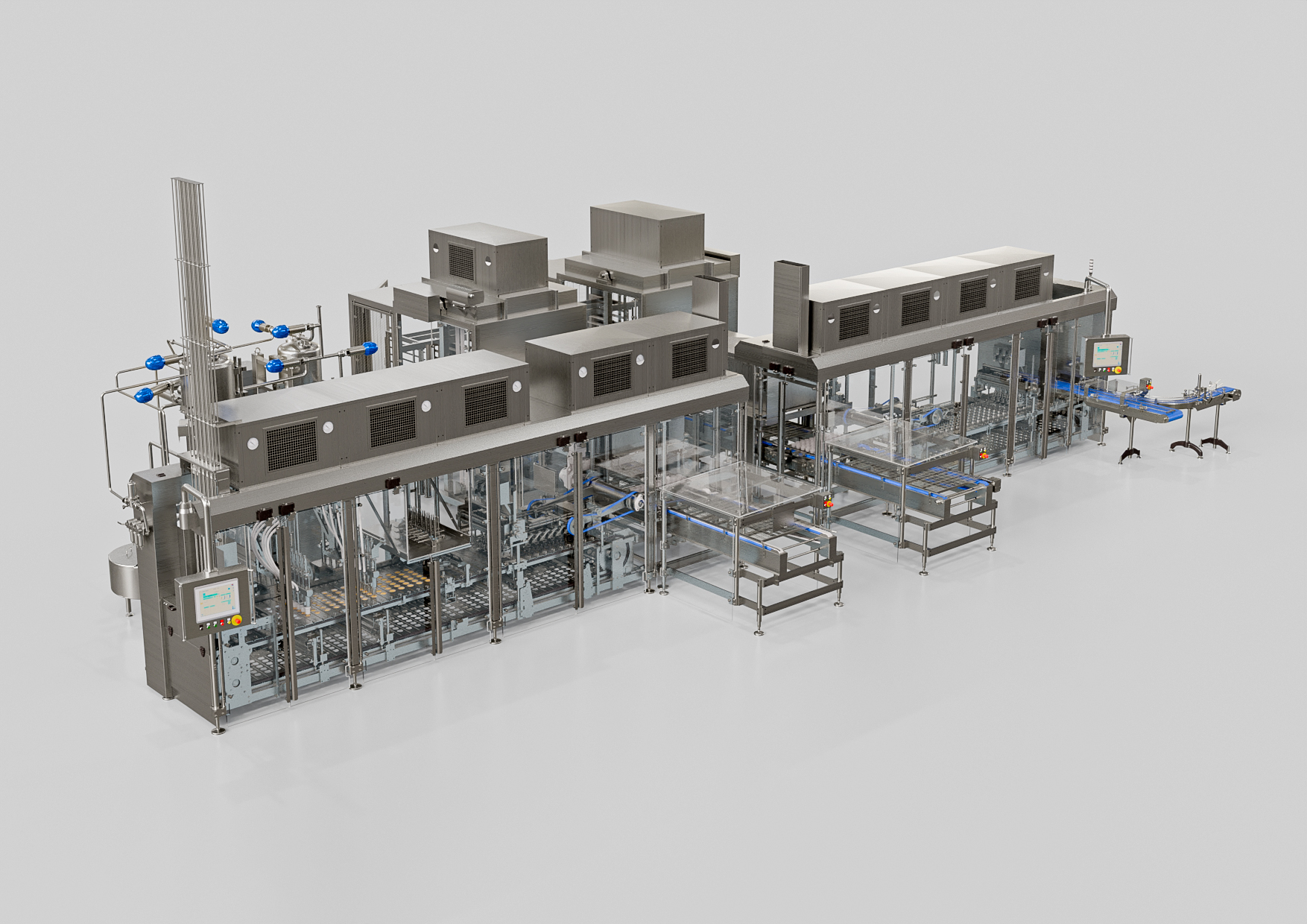 Découvrez le processus de conditionnement de cette machine dans nos ateliers
