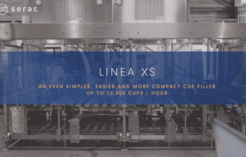 Cup filler 5,000 to 12,000 cups/h.

