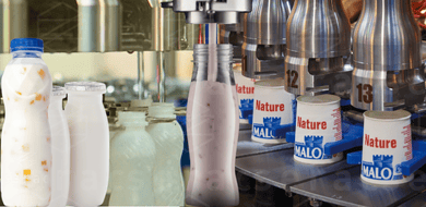 Serac Net Weight Filler for Yogurts - USA Canada