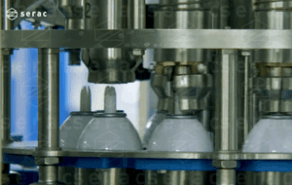 Advanced Serac Rotary Net Weight Filling and Capping Machine for Whipped Cream
