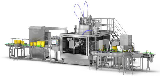 Serac Filling Machine for the Paints & Coatings Industry