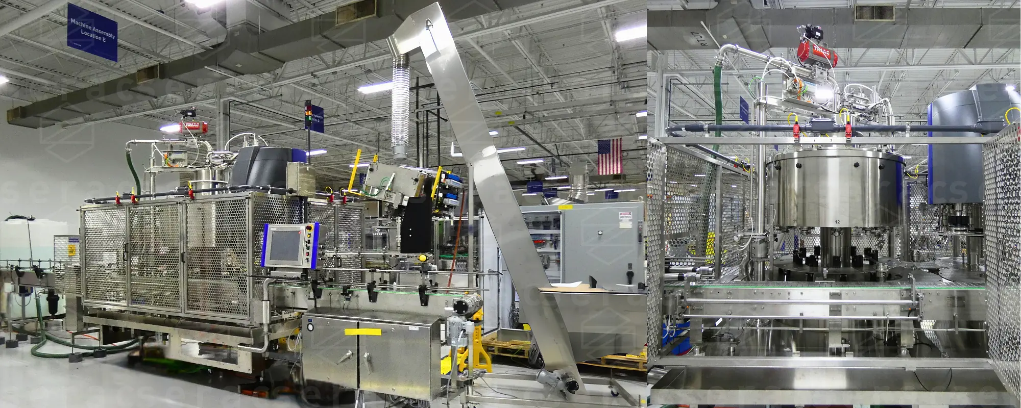 Serac Paint Filling Machine Design